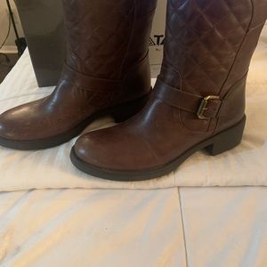 AQUATALIA Brown espresso boot brand new never worn size 6 1/2 made in Italy